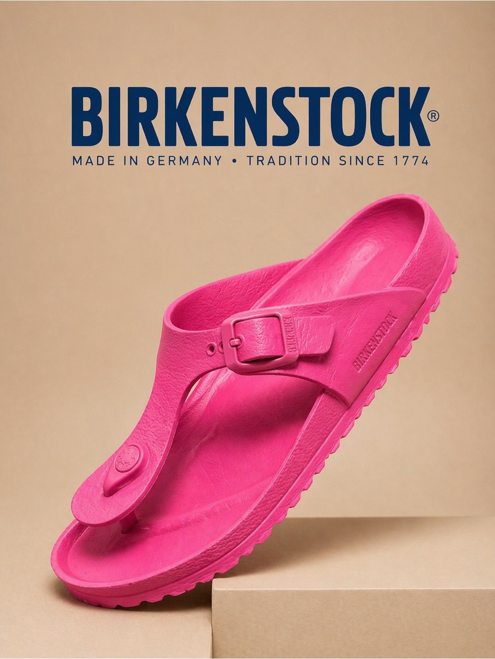 Birkenstock # 34 Mujer-Women Sandal in Hot Pink